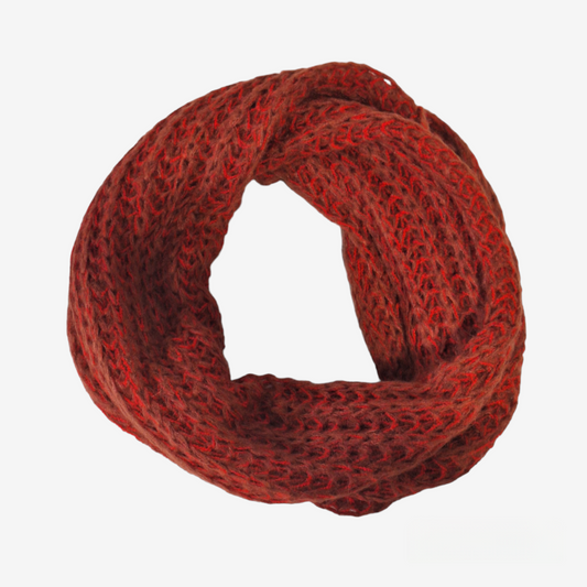 Red ring scarf