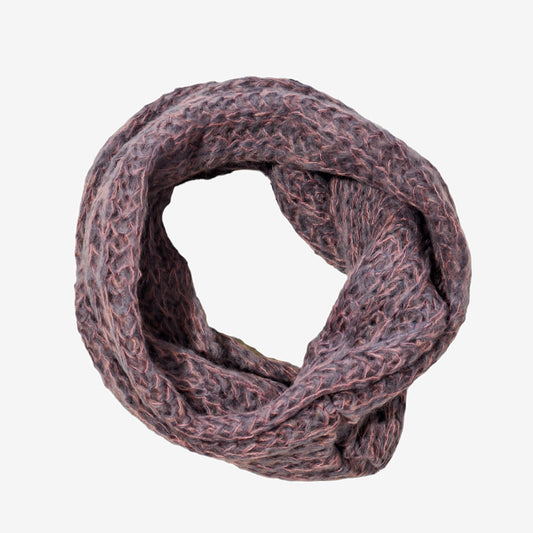 Light lilac ring scarf